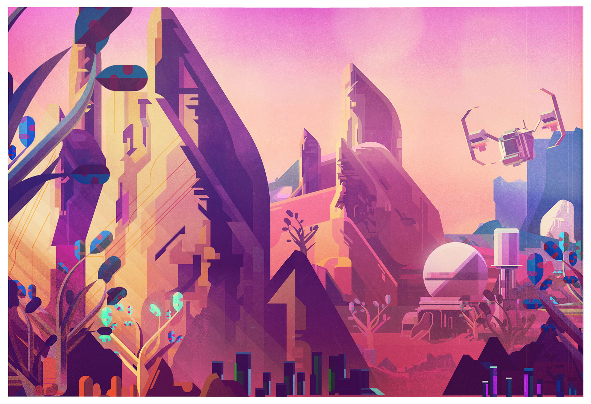 Games Exhibition  prints gallery1988 ILLUSTRATION  nomanssky thelastgu.jpg