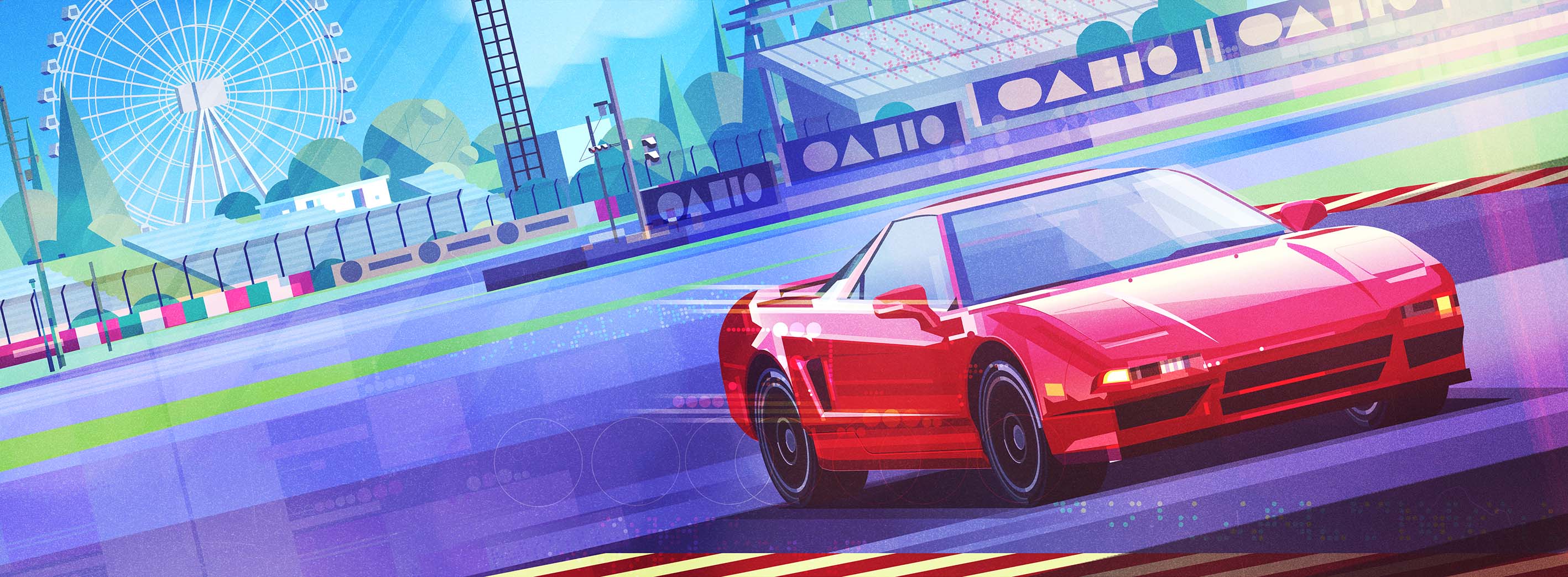 ILLUSTRATION  book Cars Racing race tracks vector (14).jpg