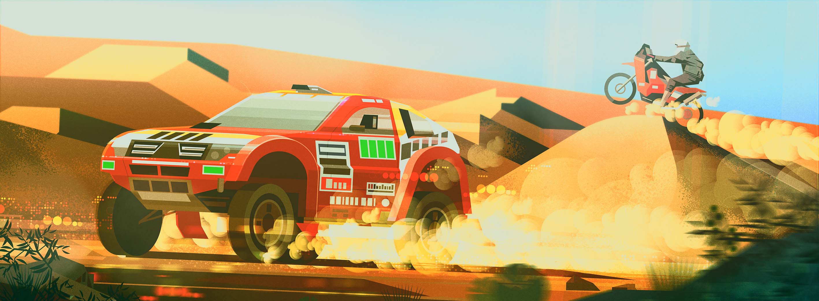 ILLUSTRATION  book Cars Racing race tracks vector (15).jpg