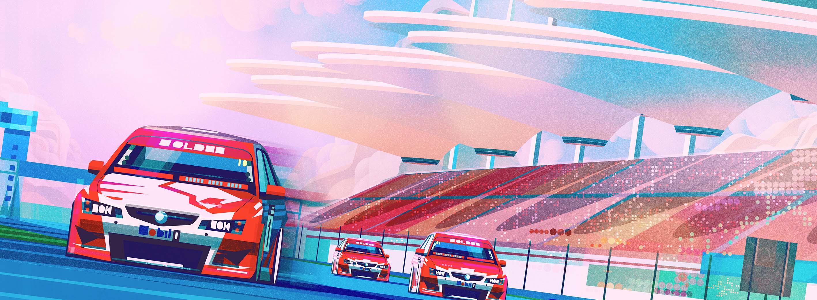 ILLUSTRATION  book Cars Racing race tracks vector (20).jpg