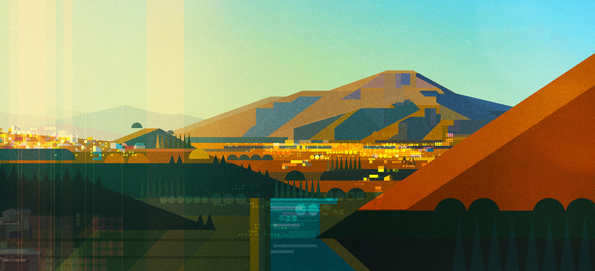 james gilleard Vector Illustration retro illustration Glitch digital (2).jpg