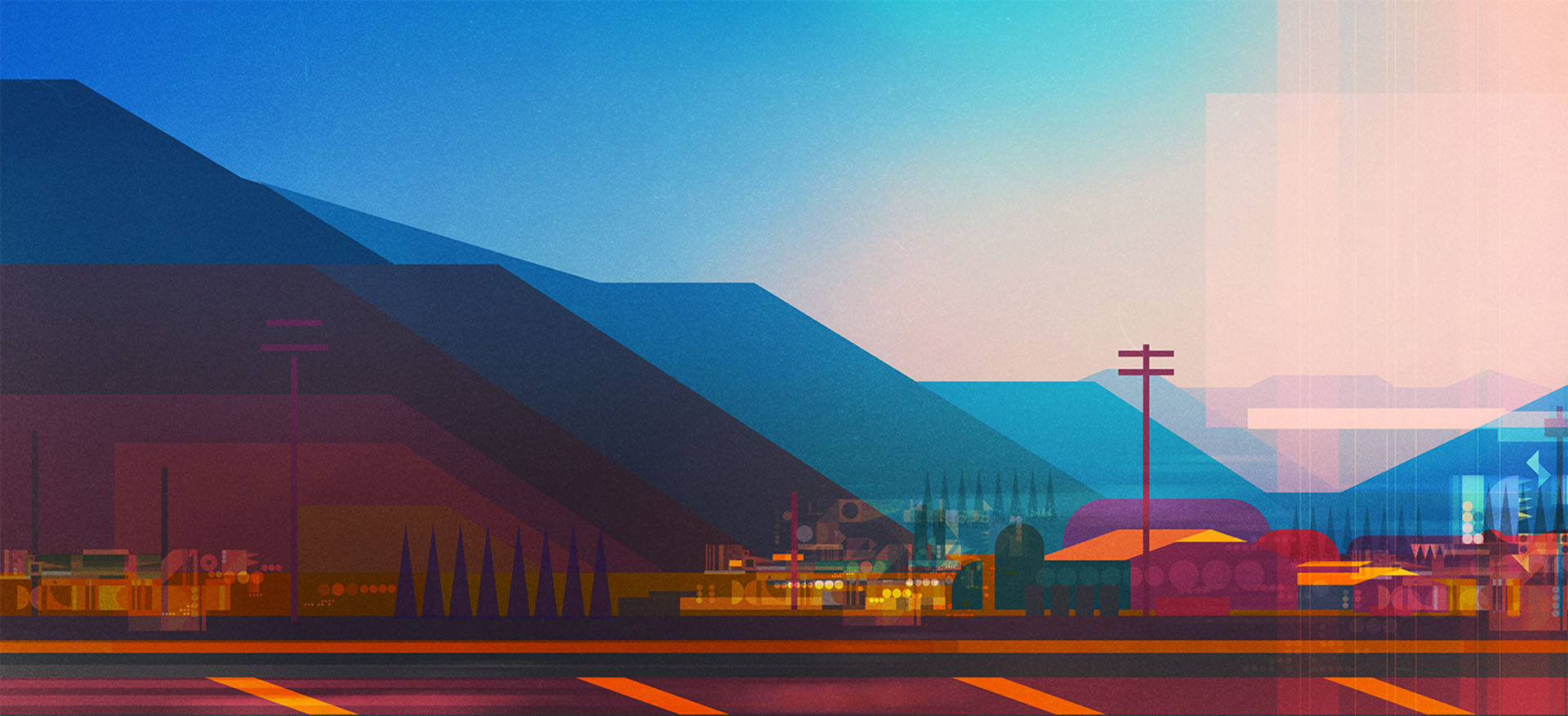 james gilleard Vector Illustration retro illustration Glitch digital (9).jpg