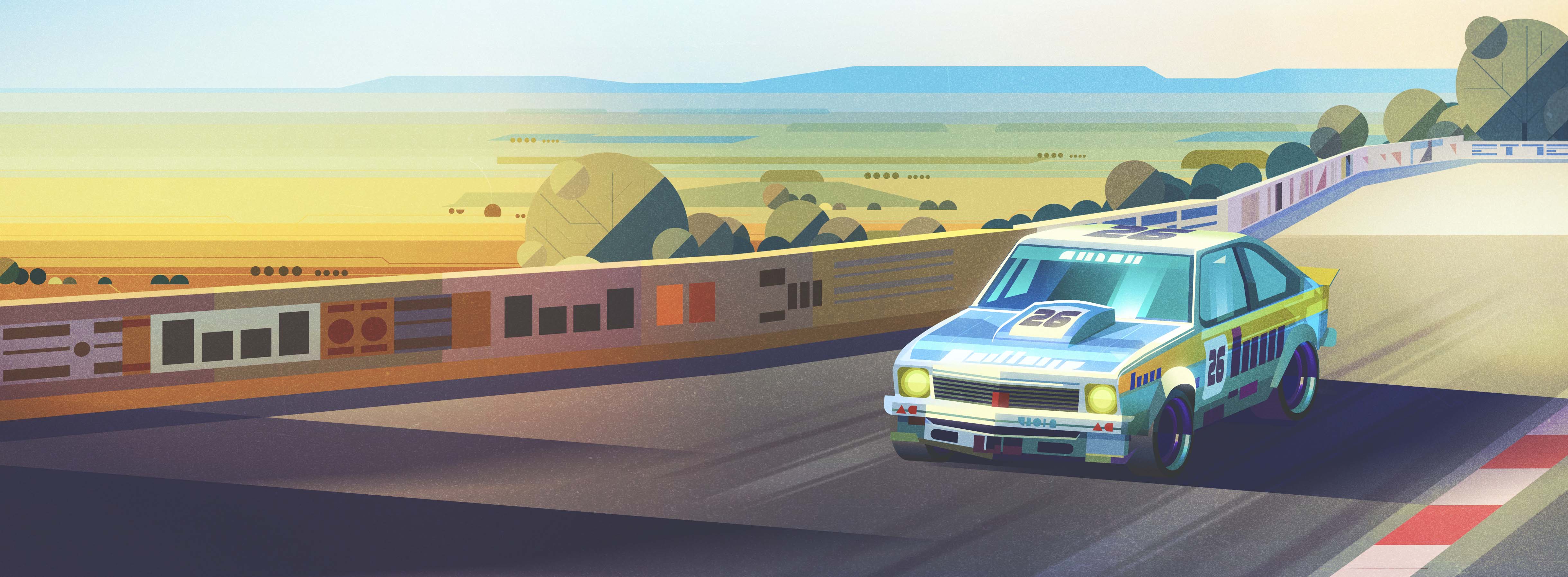 ILLUSTRATION  book Cars Racing race tracks vector (17).jpg