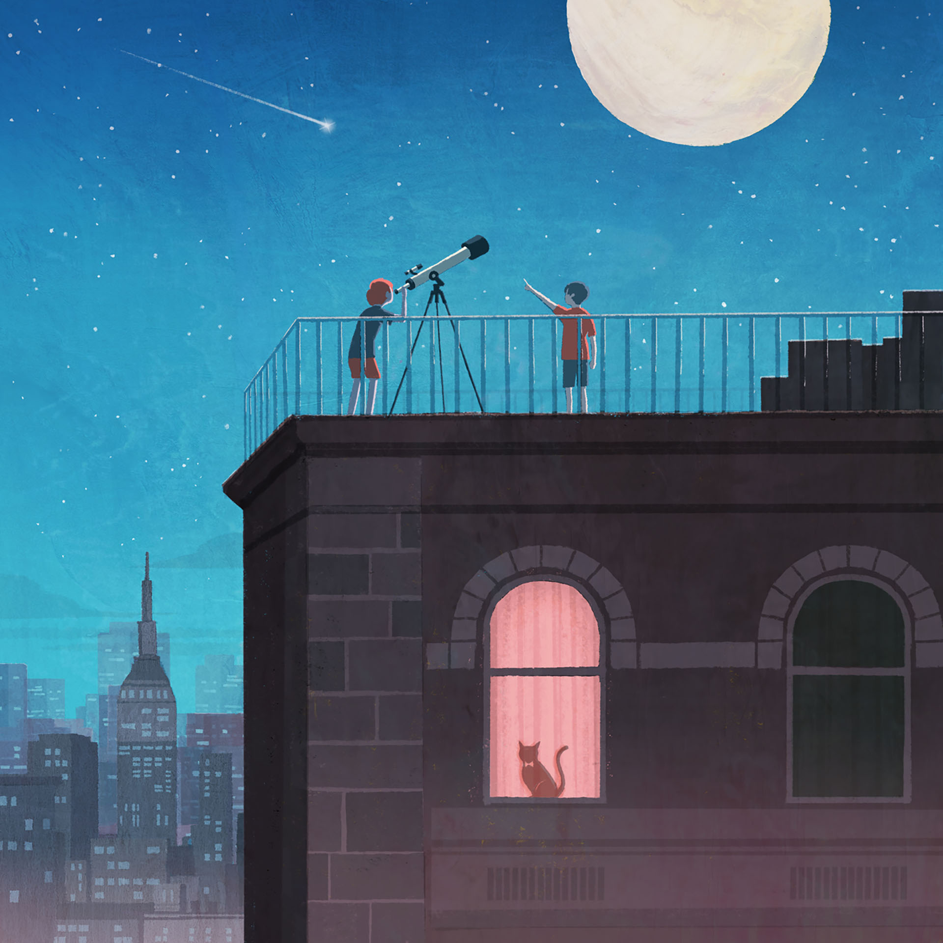 building Cat city Landscape moon moonlight night Nightsky nightview st.jpg
