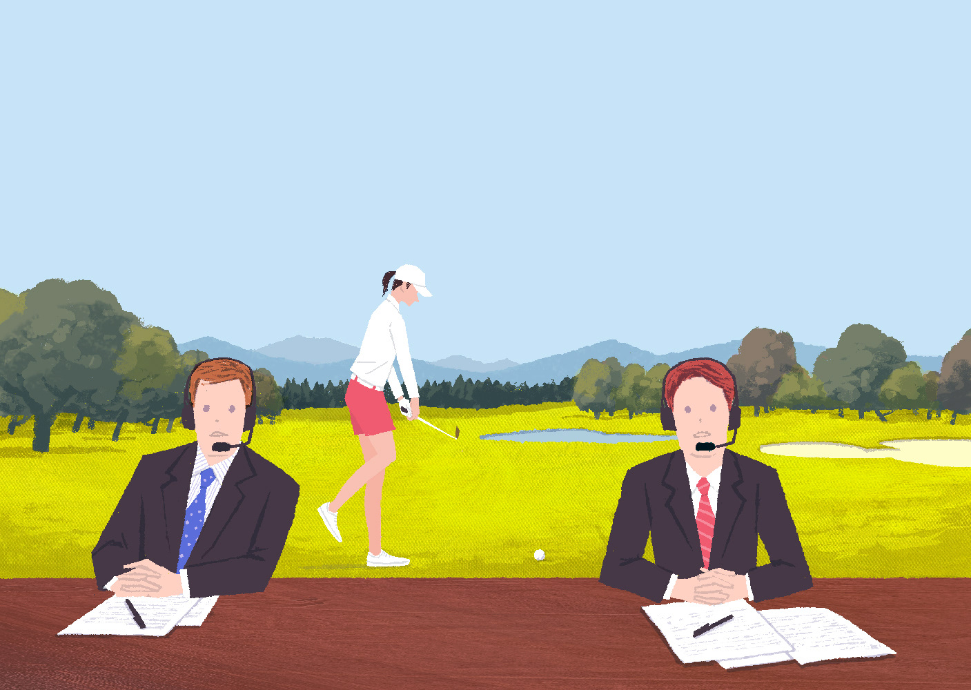 golf japan sports athlete ILLUSTRATION  GolfDigest Nature magazine (4).jpg
