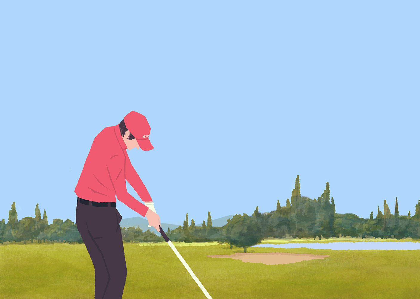 golf japan sports athlete ILLUSTRATION  GolfDigest Nature magazine (7).jpg
