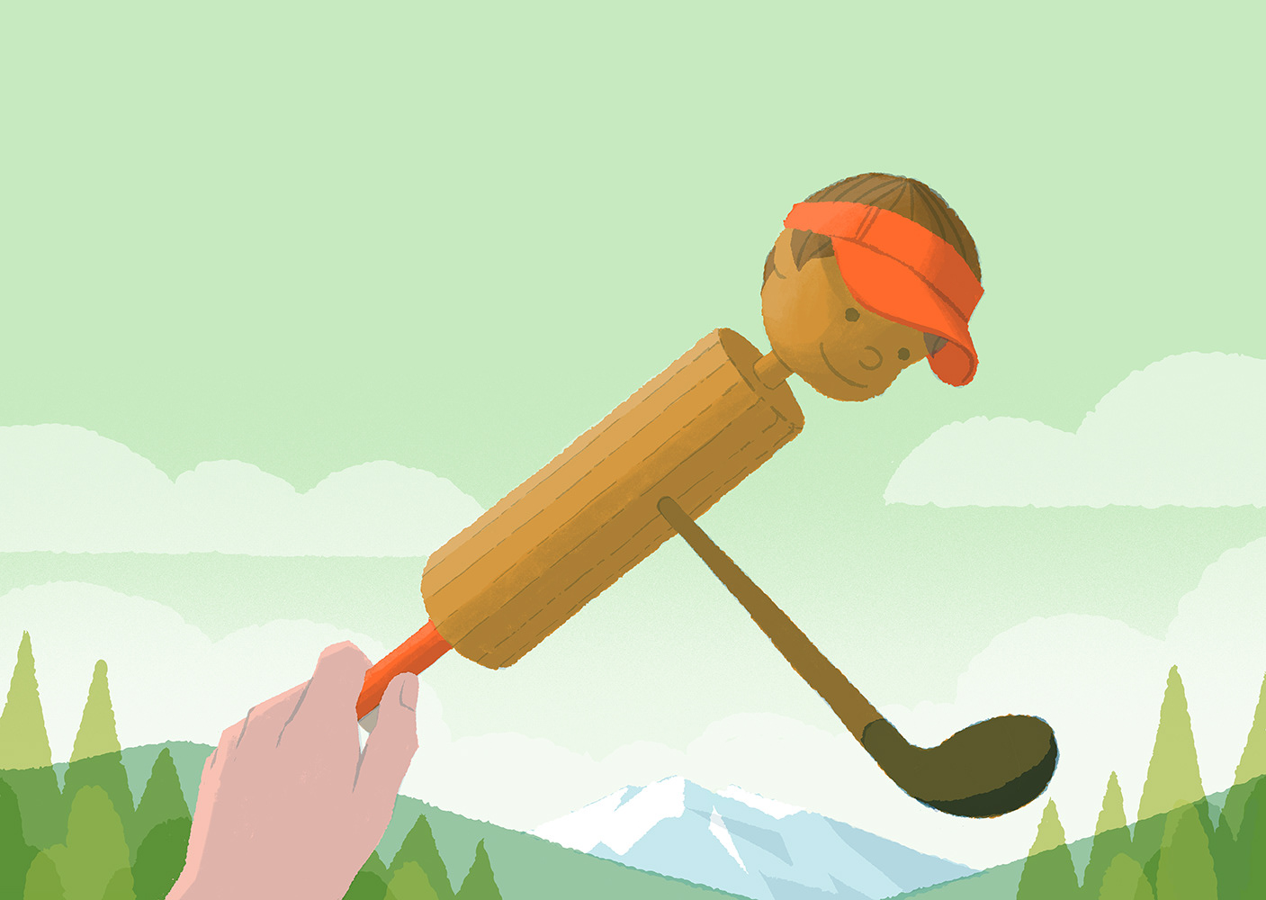 golf japan sports athlete ILLUSTRATION  GolfDigest Nature magazine Mar (11).jpg