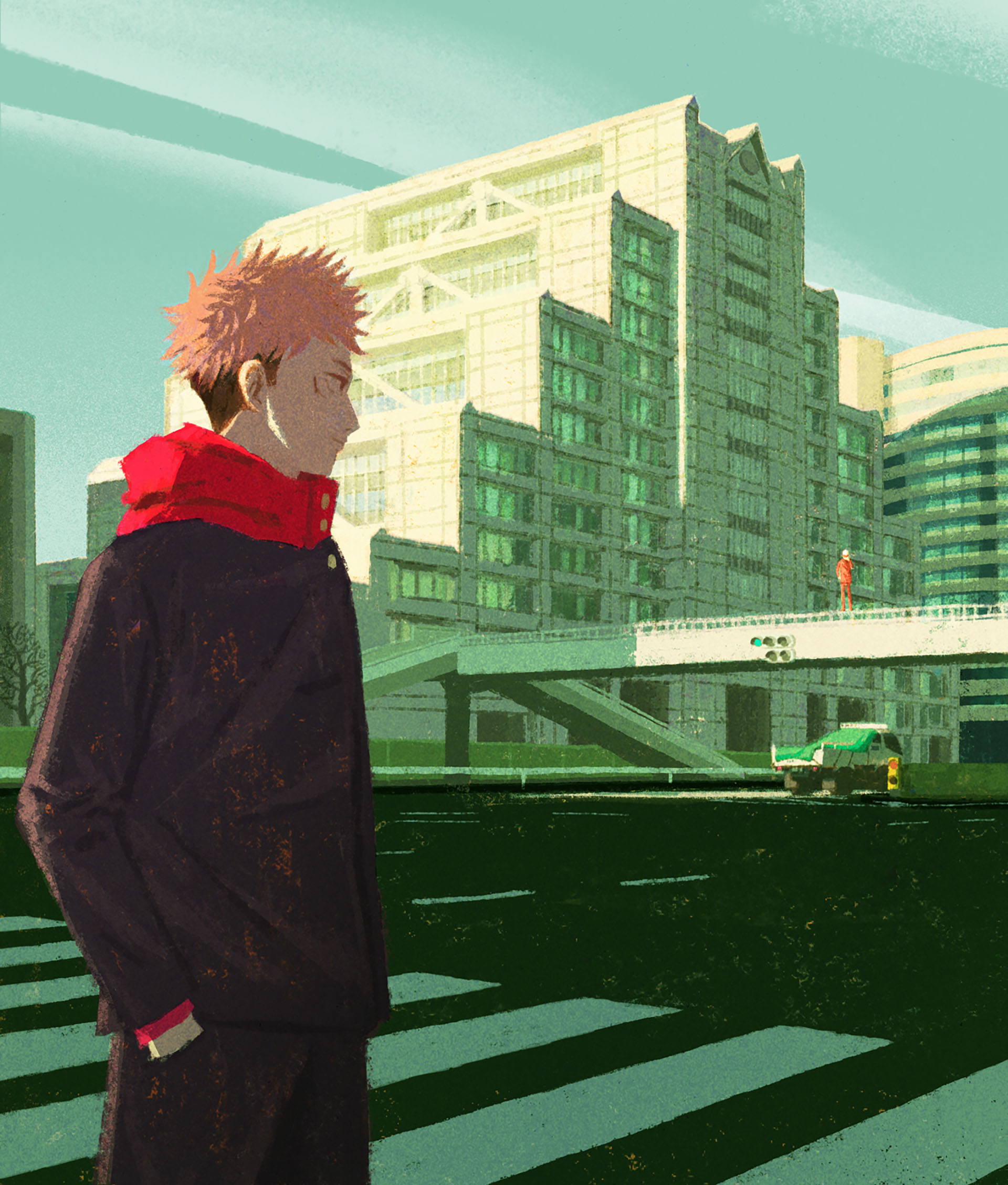anime fanart gojosatoru itadoriyuuji japan jujutsu JujutsuKaisen 五条悟 呪.jpg