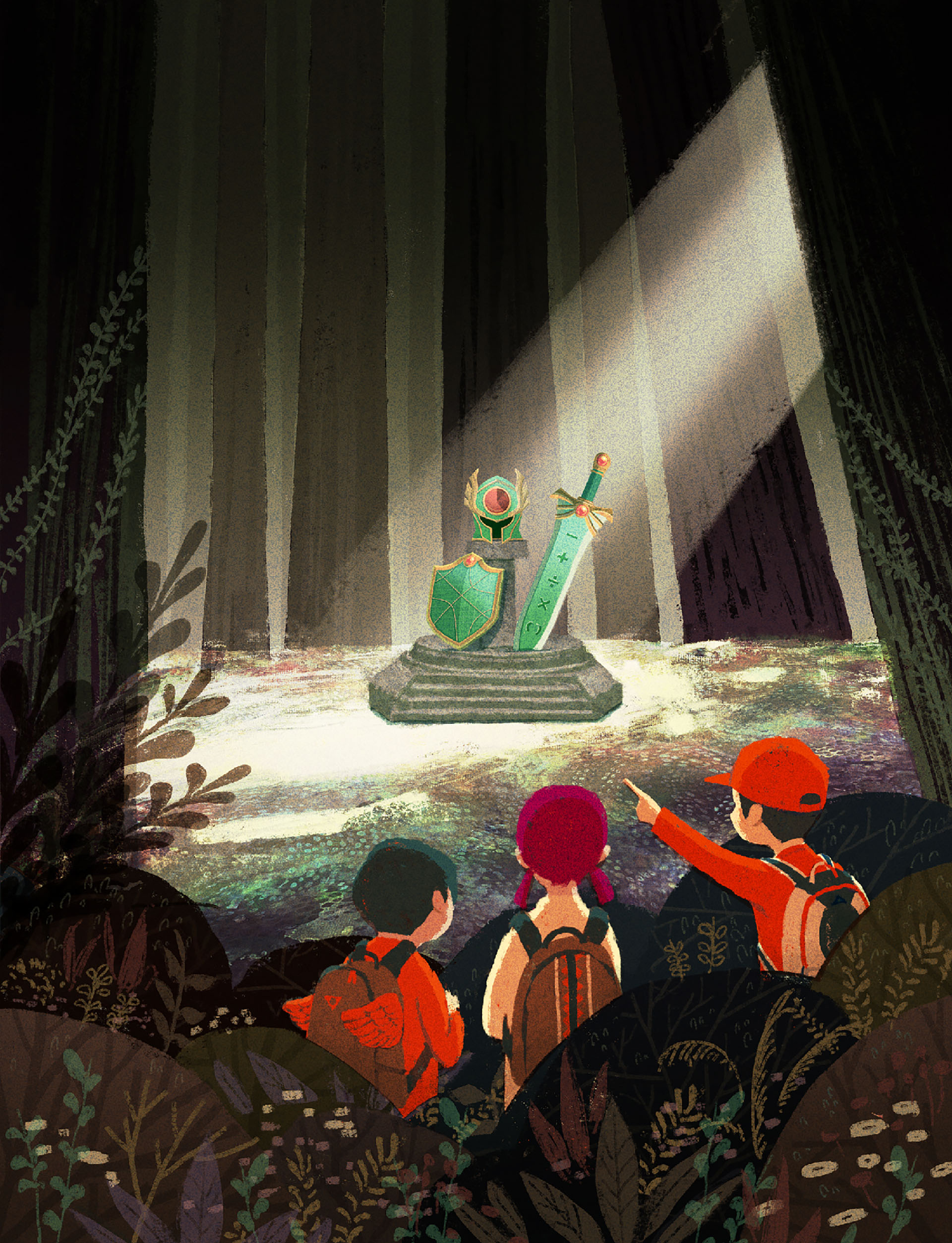 fantasy rpg Sword game adventure legend boy children Nature.jpg