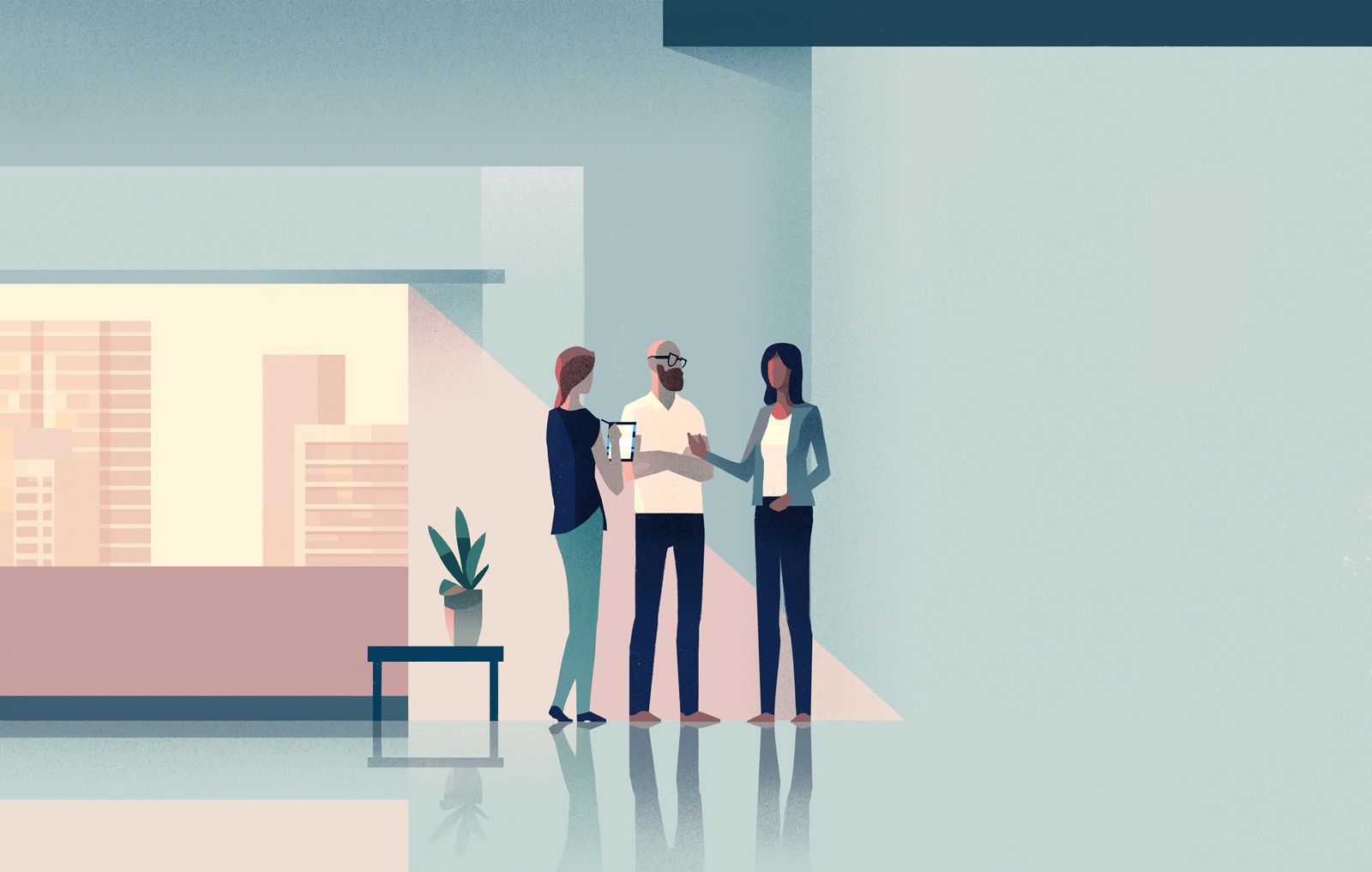 business finance green orange light sunlight shadow Office (6).jpg