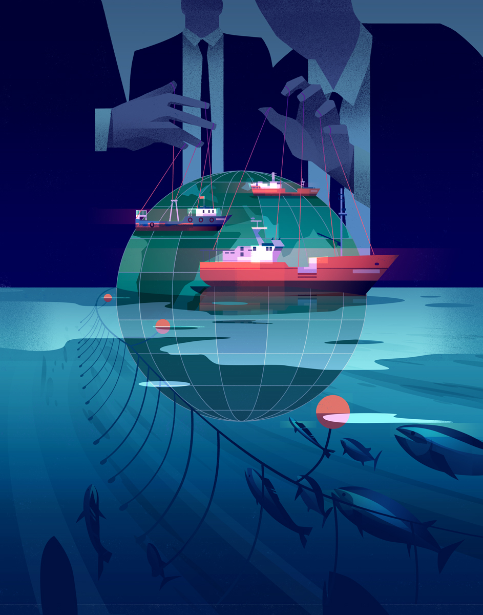 cover ships fish sea suits corporate puppet Ecology environmental.jpg