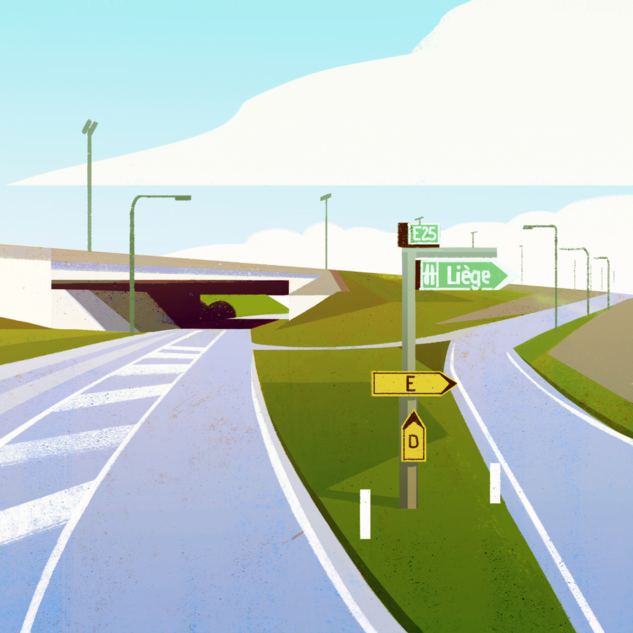 Landscape road Urban Nature trees house colorful world (4).jpg