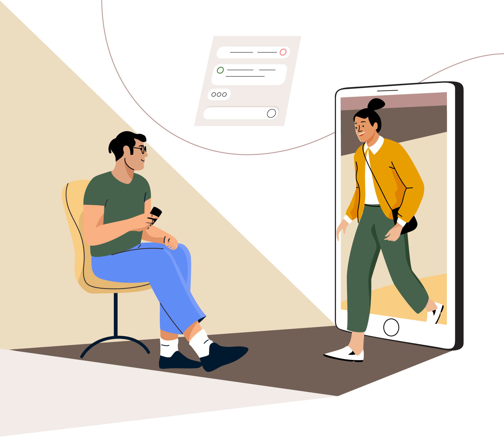 Character editorial graphic ILLUSTRATION  insurance men pastel people (4).jpg