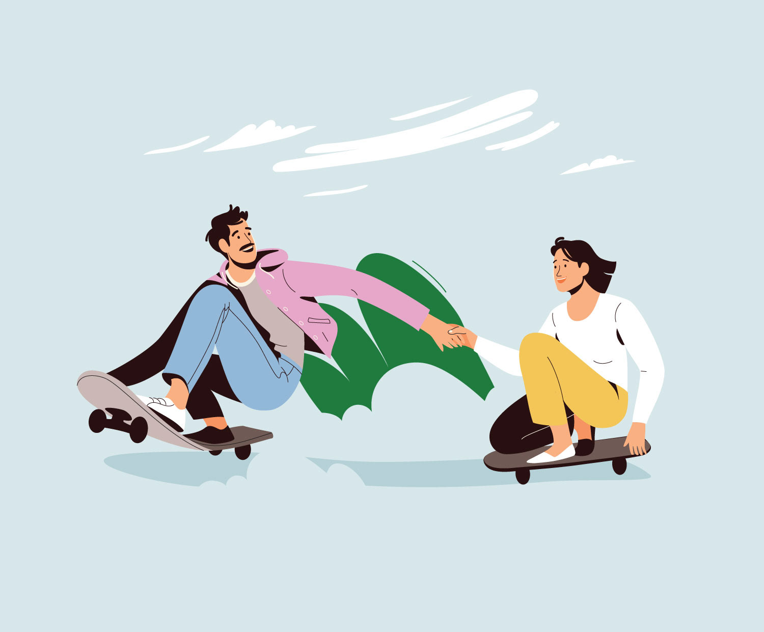 Drawing  ILLUSTRATION  vector pastel Character women Nature (10).jpg
