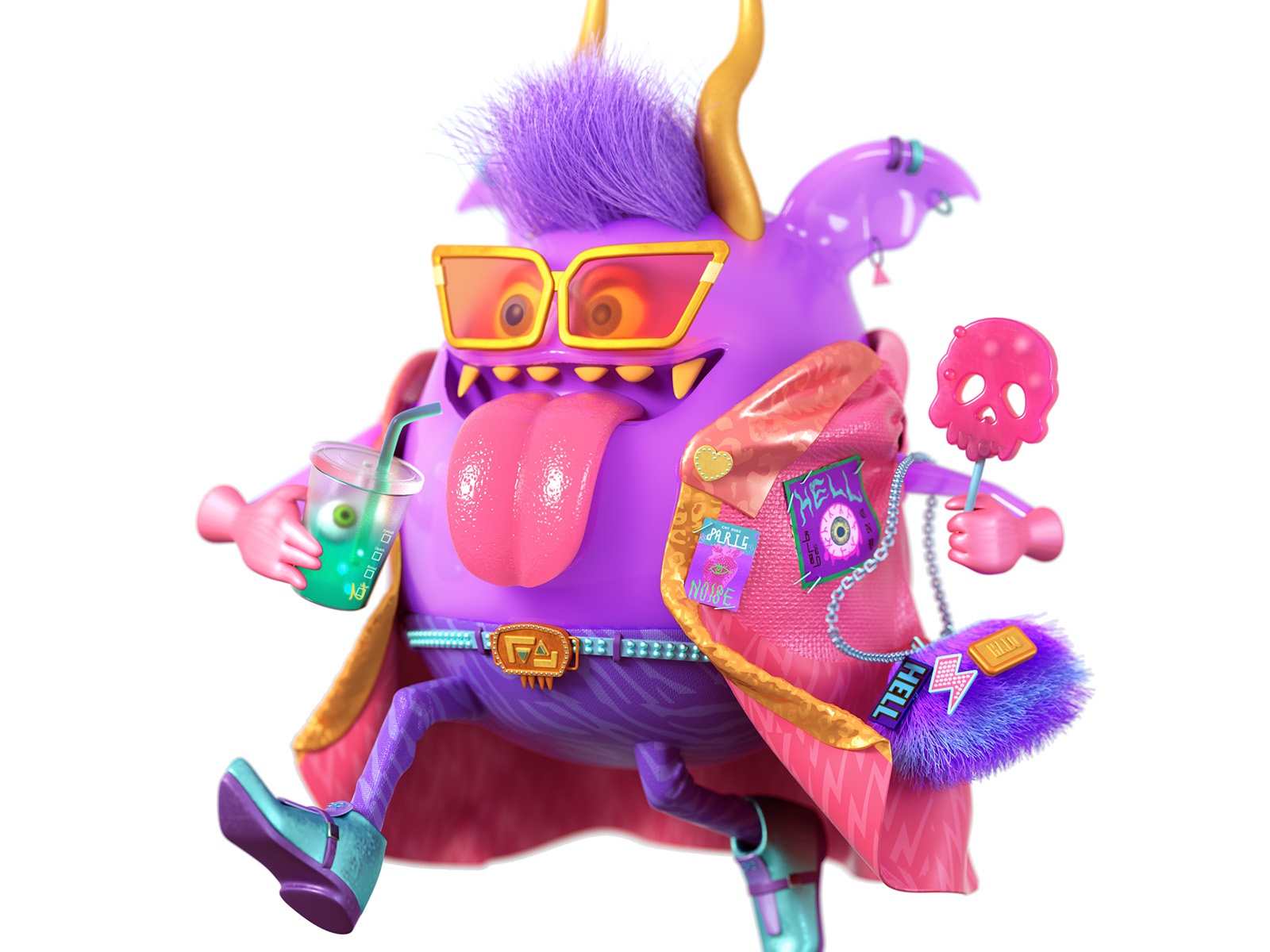 Bloody Celeb monster character octane c4d 3d cinema4d.jpg