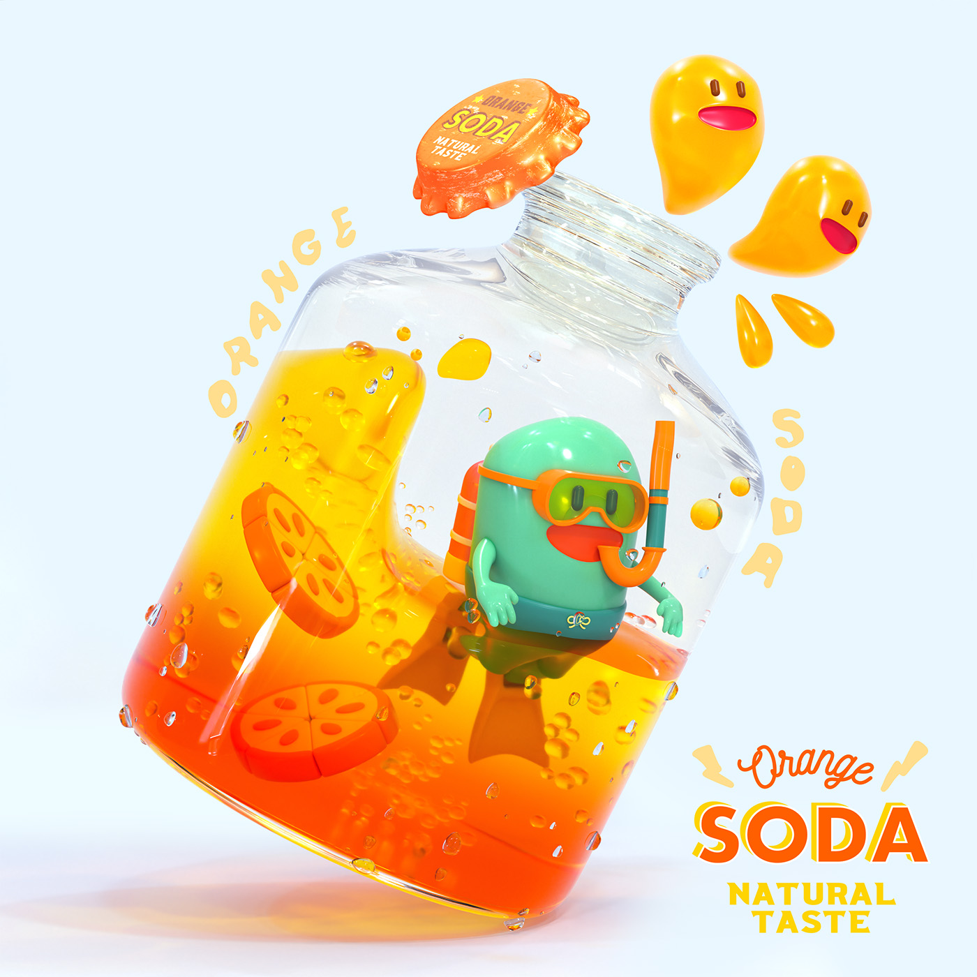 cinema4d 3D Character toy music cinema 4d octane Octane Render Zbrush (7).jpg