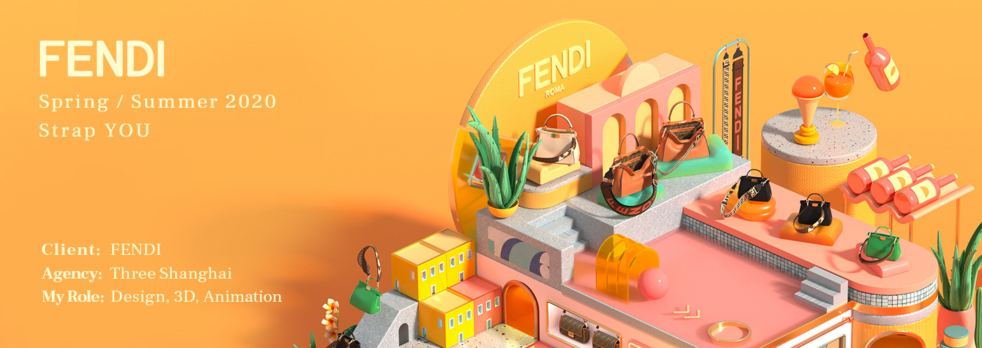 cinema4d Fashion  fendi Italy Ponza.jpg