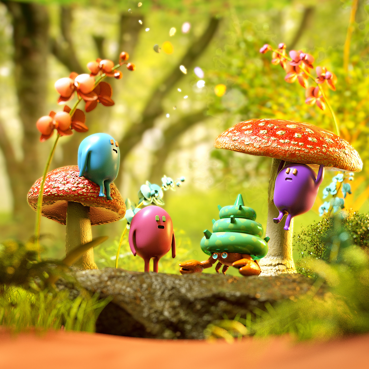 cinema4d octane burger Character (4).jpg