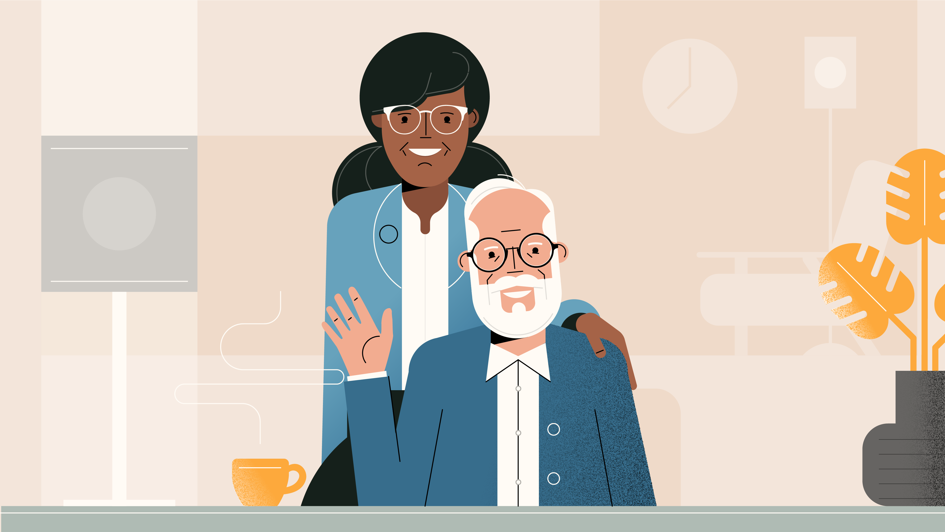 characters people motion explainer Bank characterdesign pregnant Food (7).png