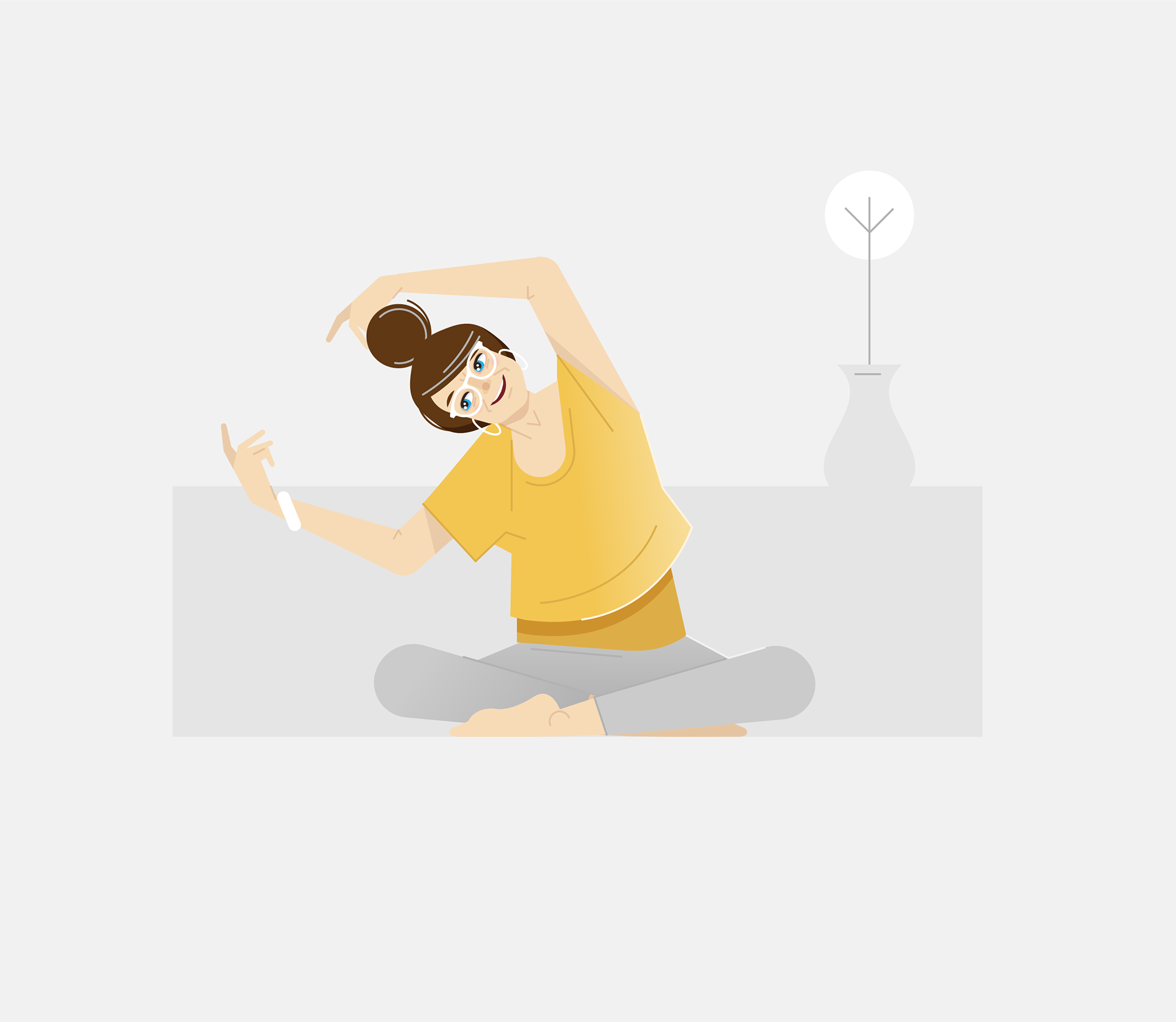 commercial ILLUSTRATION  people vector Yoga (2).png