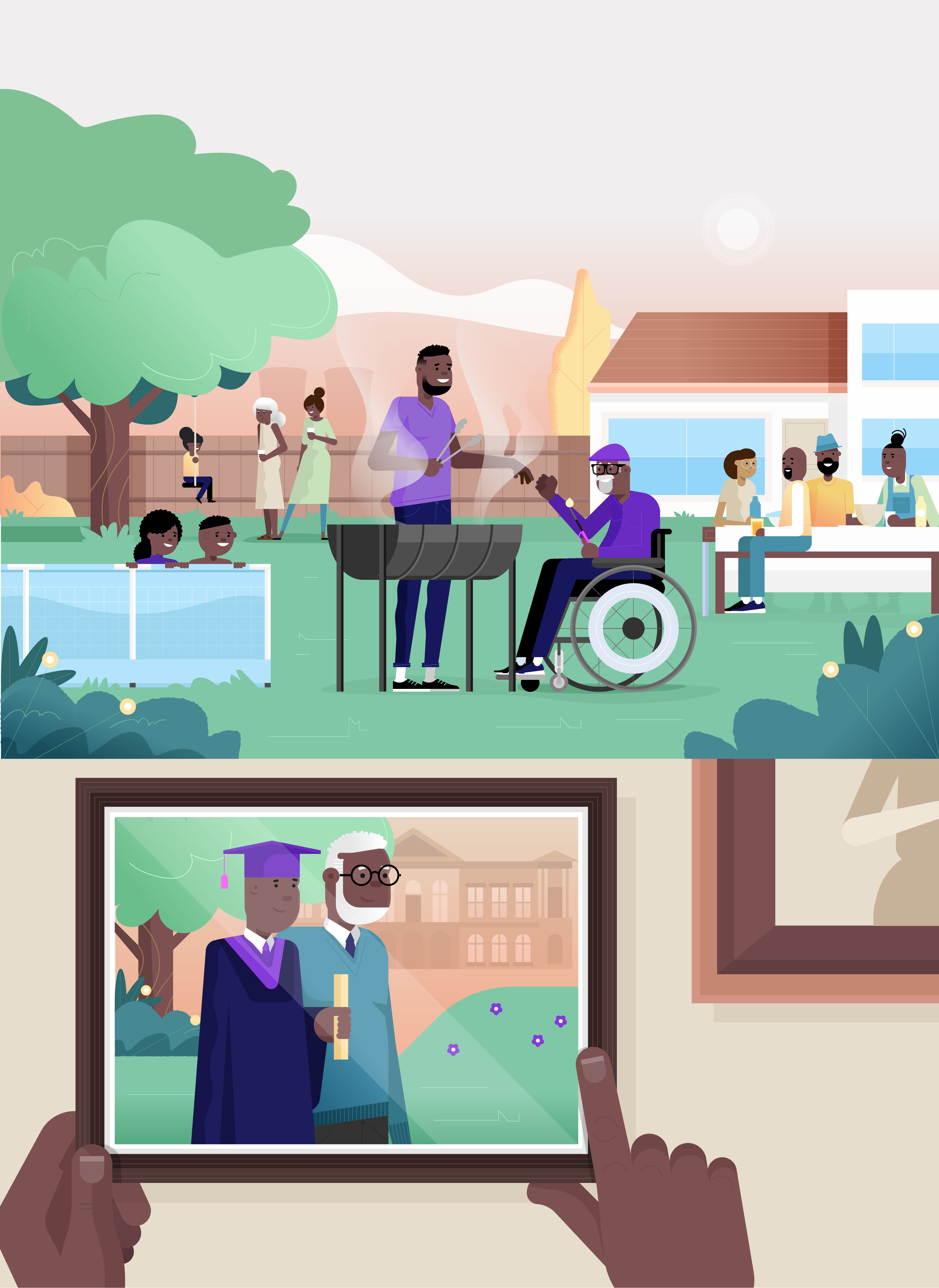 Indie  Funeral animation and illustration on Behance.png
