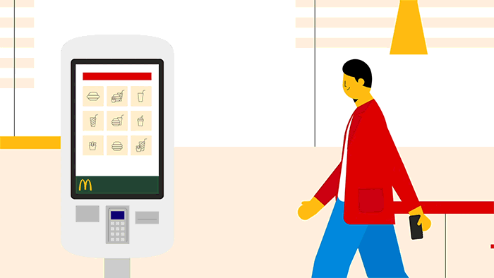 myMcDonalds animations on Behance (4).gif