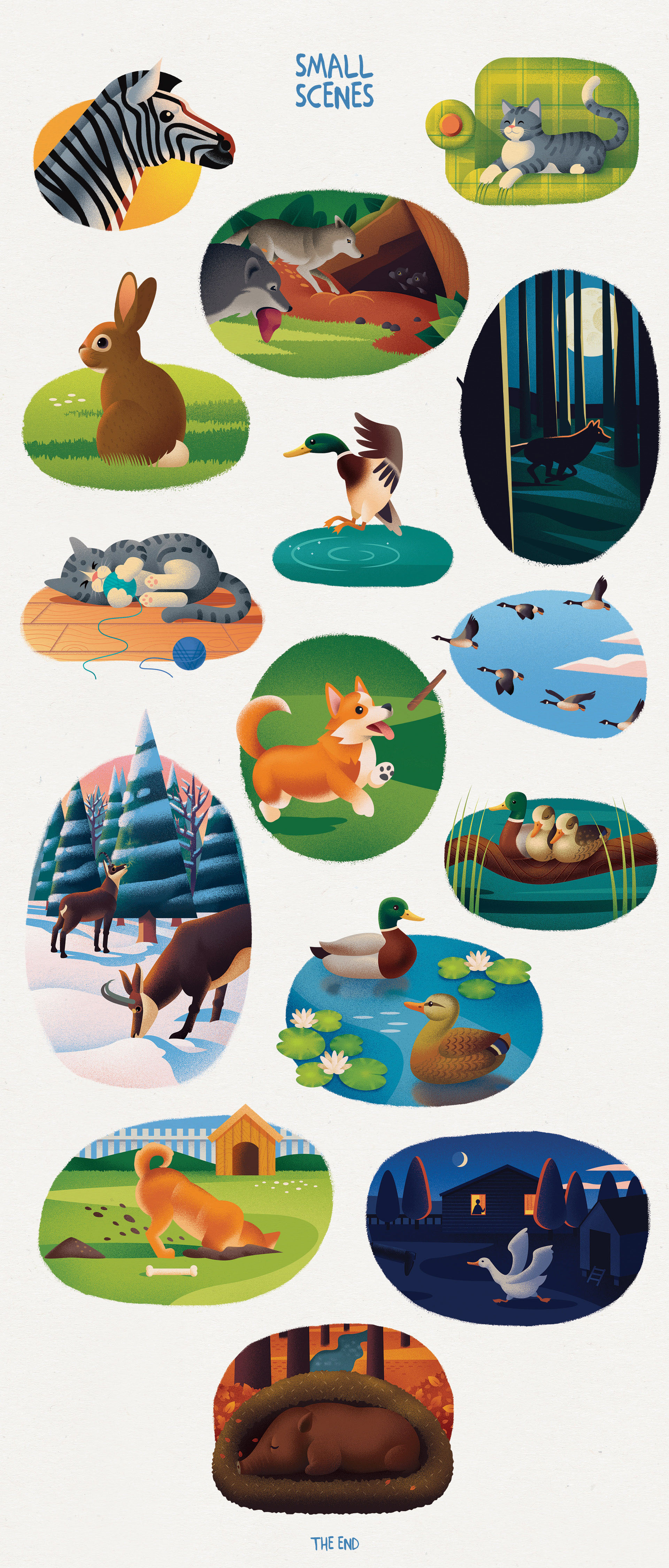 book childrens ILLUSTRATION  animals miminoshvili anano children lion (11).jpg