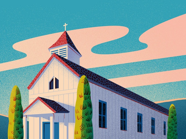 Halloween church usa building sky landscape church halloween dissolve.jpg