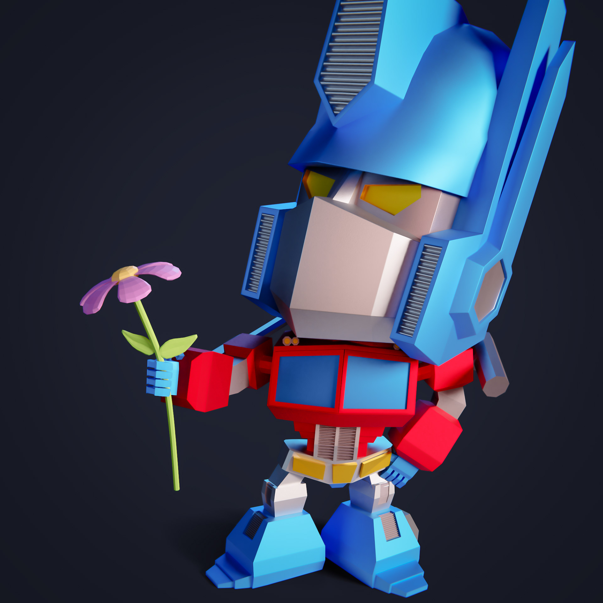 3D blender geek Hasbro ILLUSTRATION  Low Poly Low Poly Art Render Scif.jpg