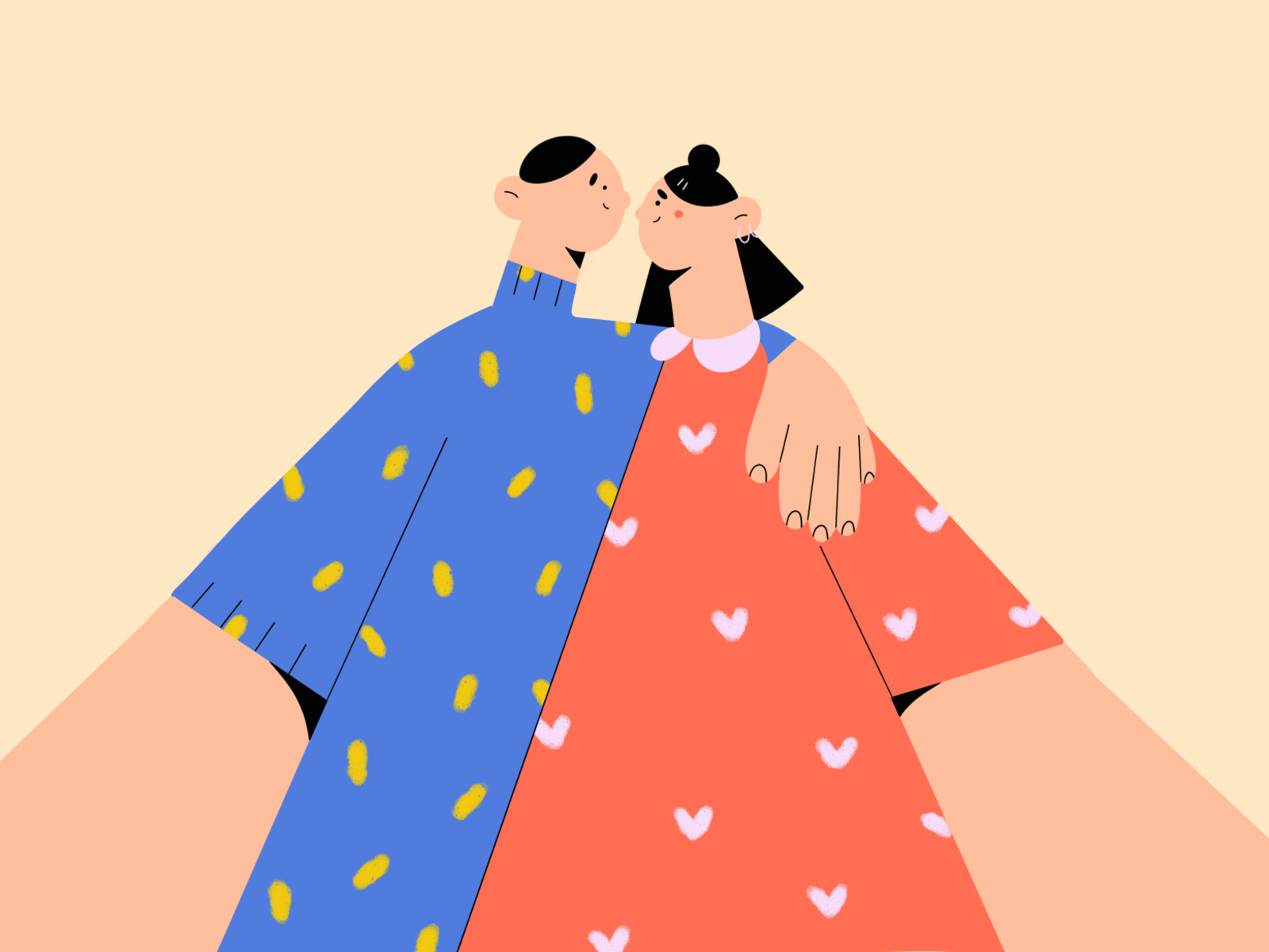 30 days challenge- lets do it together! cute people hug boy girl suppo.png