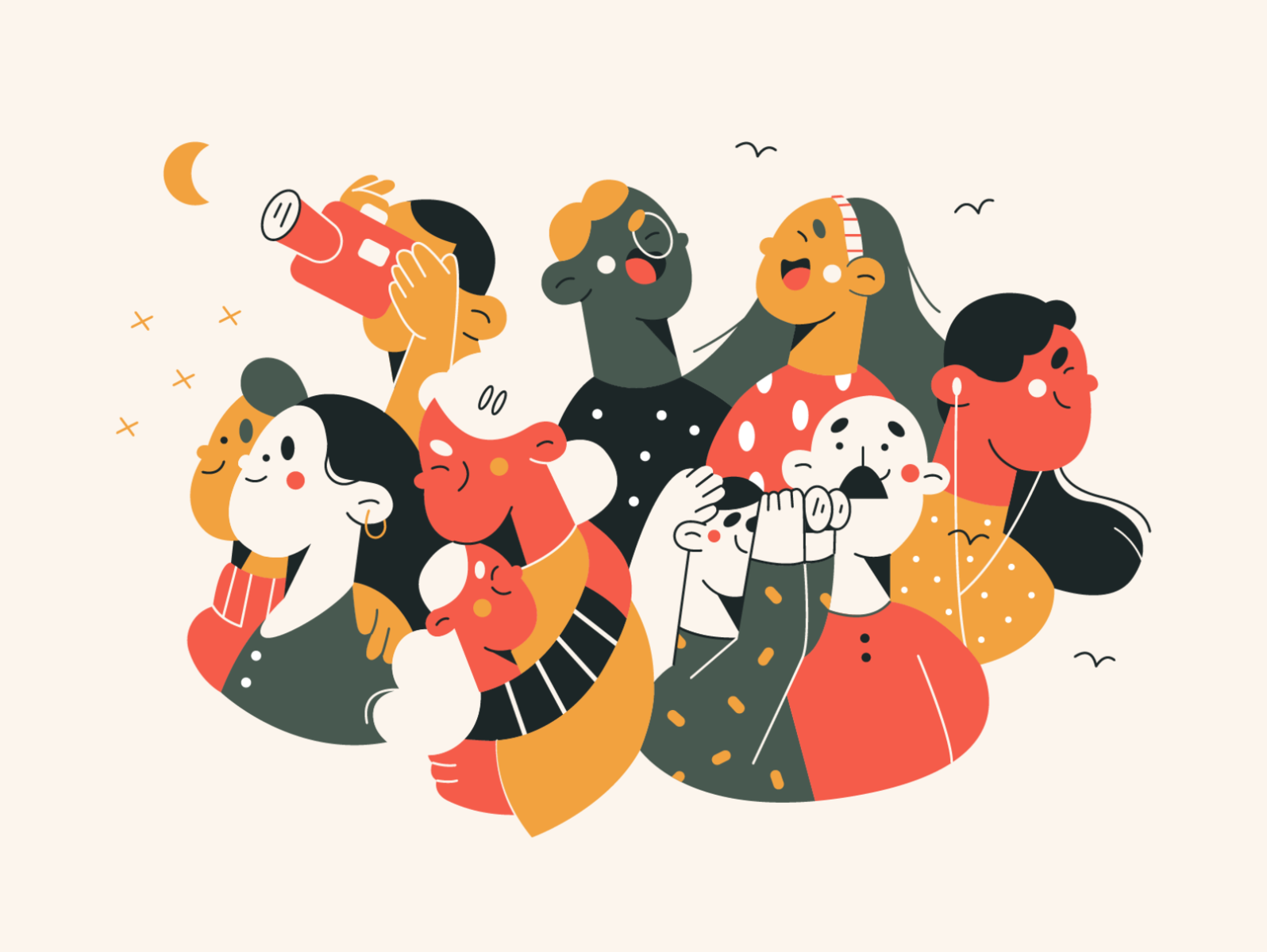 Illustrated for Keepsake minimal illustration flat design flat illustr.png