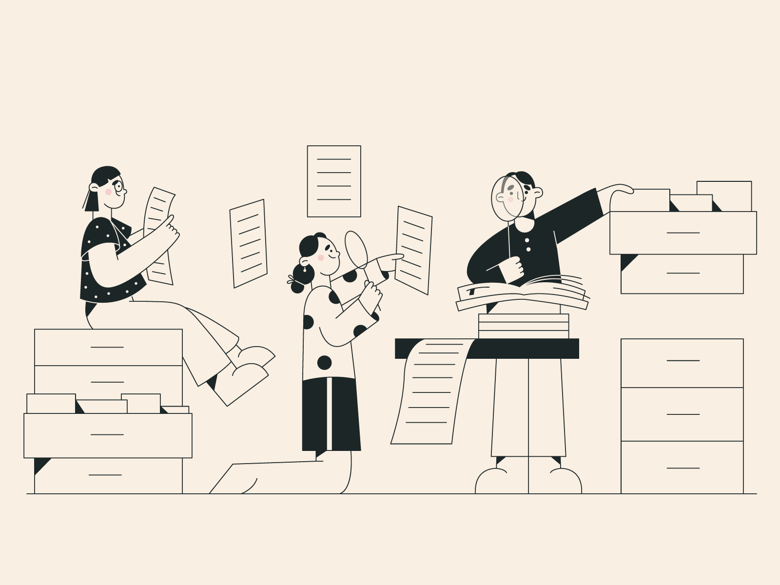 Illustrated for useTopic web illustration blog illustration teamwork c.png