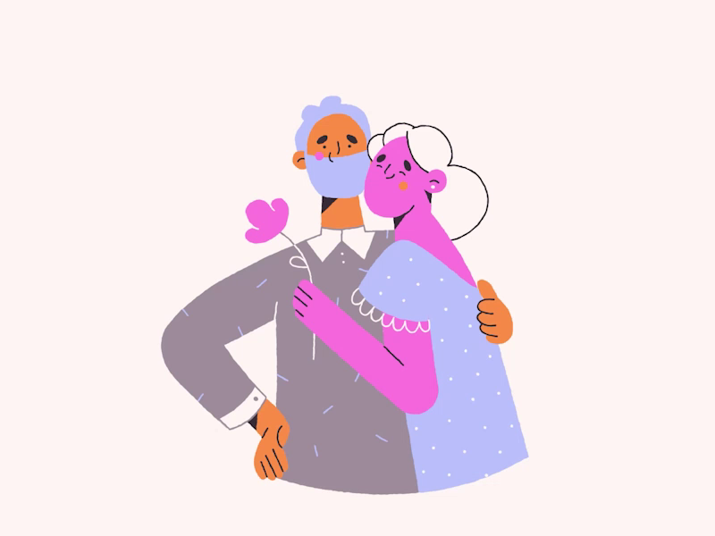 My love web illustration web animation people flower gif animation mot.png