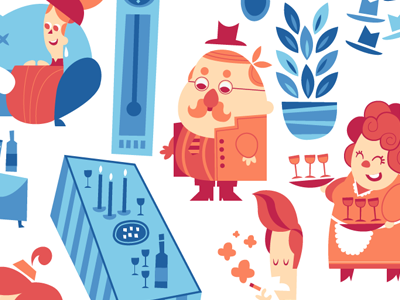 A fancy party vector fancy party stylish quirky.png