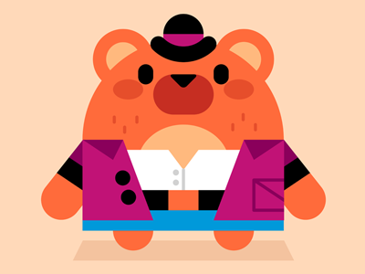 Bear cute character bear.png