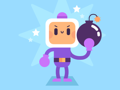 Bomberman game vector bomberman.png