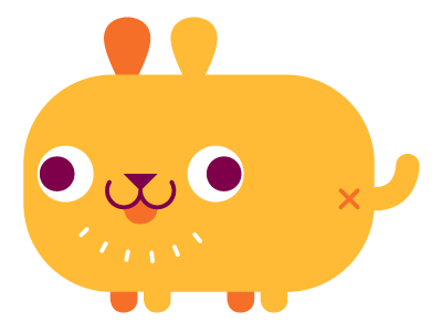 Dogg dog vector sticker.png