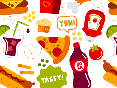 Fast food pattern pattern.png