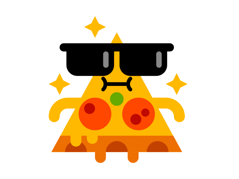 Fast food stickerpack! food cute vector stickers.gif