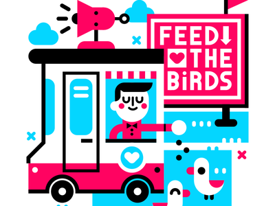Feed the birds illustration cute birds.png