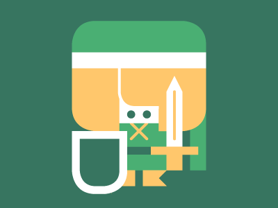 Hero Of Time zelda link vector minimalist.png
