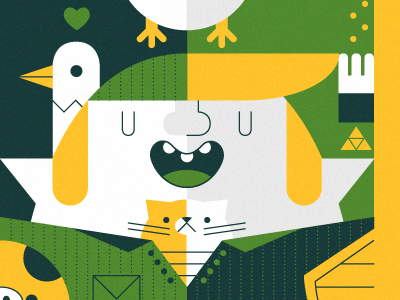 Link loves animals link zelda games print fangamer.png