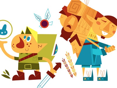 Majoras Mask illustration zelda majoras mask quirky.jpg