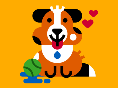 My friend Sam vector cute dog.png