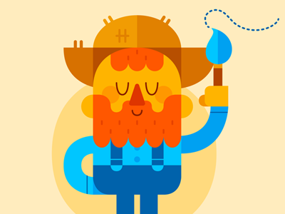 Vincent character vector van gogh.png