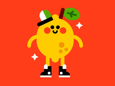 Whats up lemonboy vector character cute lemonboy.png