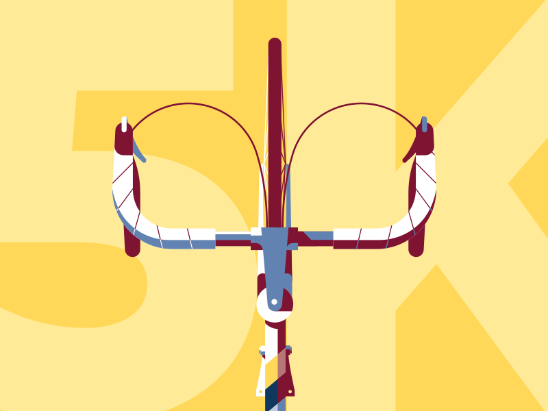 Bicycle Wallpaper + 5K! illustration bicycle minimal vector bike retro.png