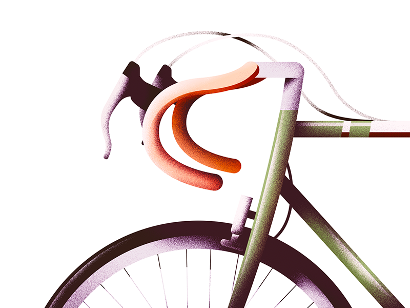 Roaming Tool wallpaper detail modern minimal retro vintage bicycle vec.png