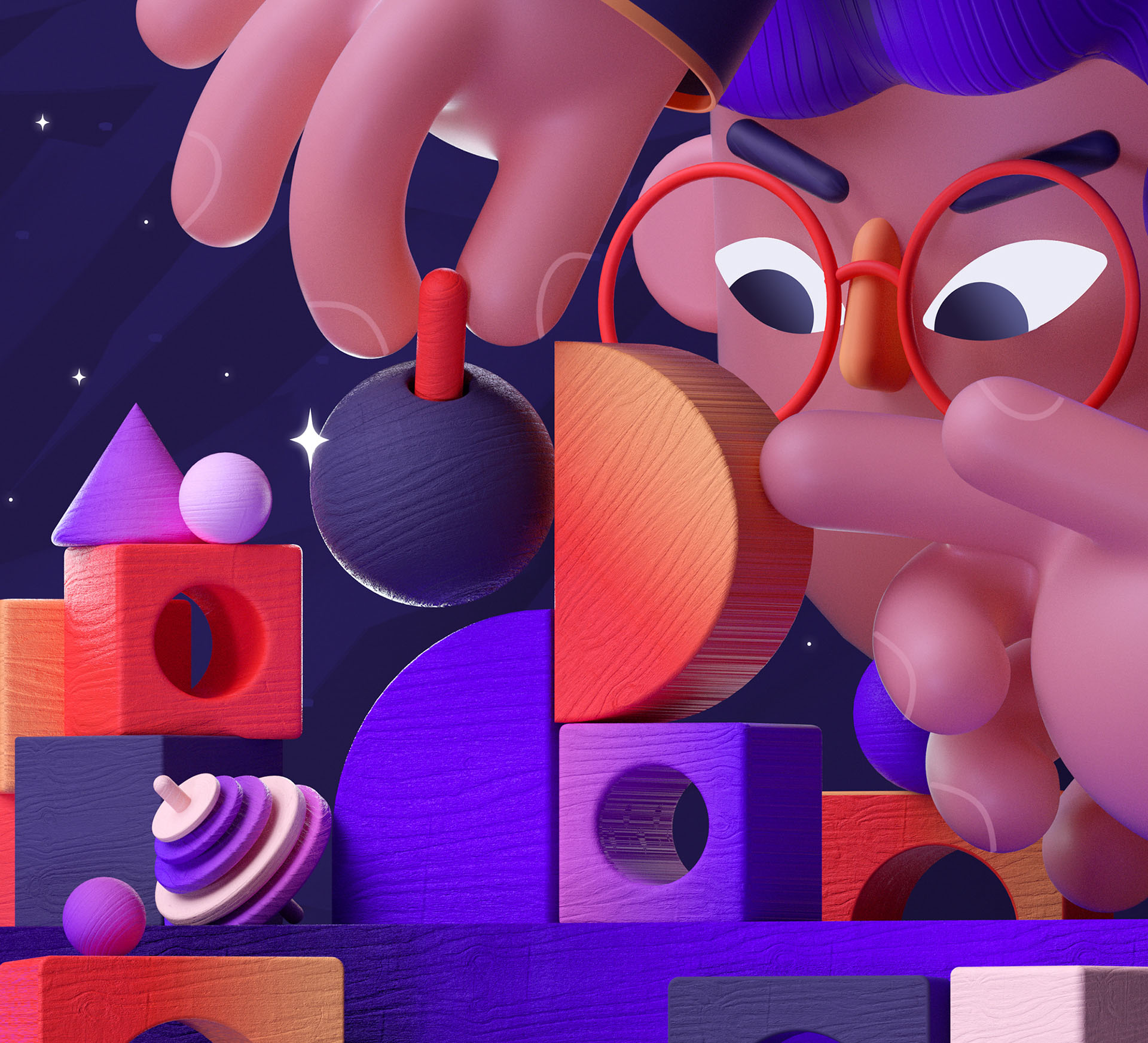 2D 36days 3D colors eye ILLUSTRATION  letter Space  type (21).jpg
