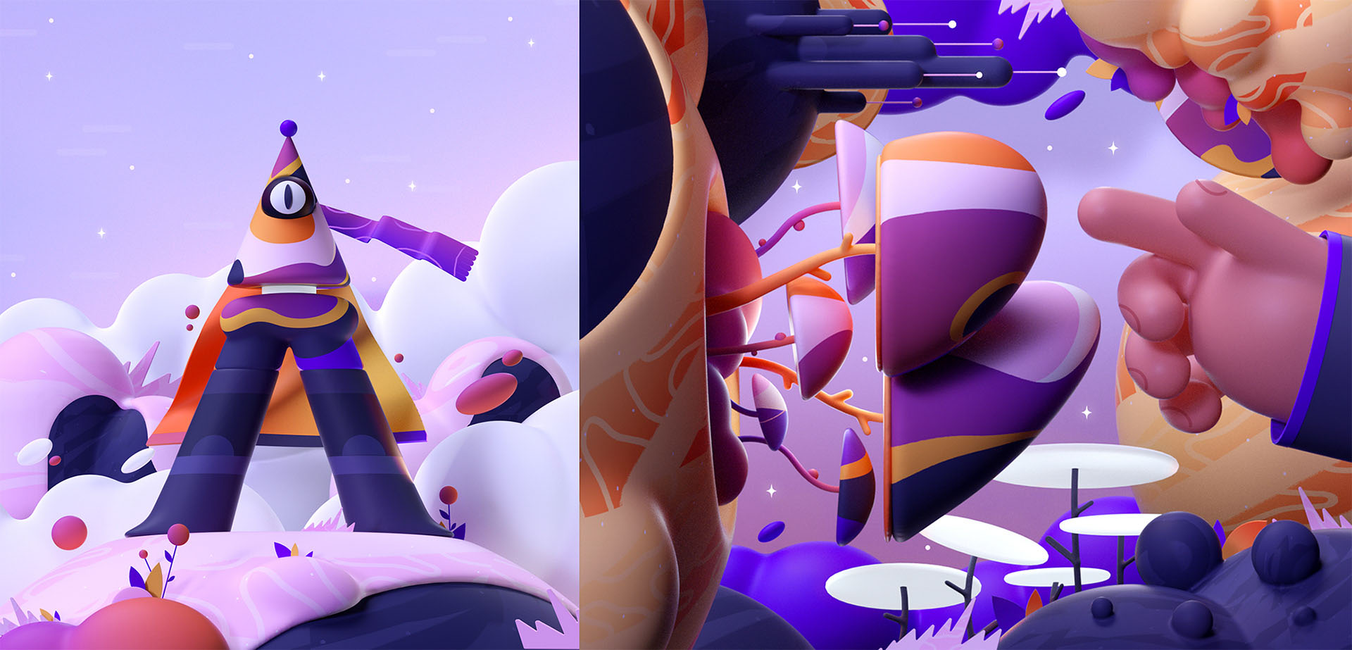 2D 36days 3D colors eye ILLUSTRATION  letter Space  type.jpg